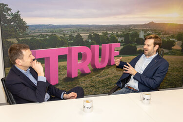 Thrings Managing Partner Simon Holdsworth meets James Lowther, CEO of Truespeed