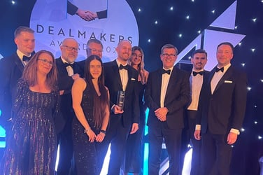 Lightning strikes twice for Thrings at South West Dealmakers Awards