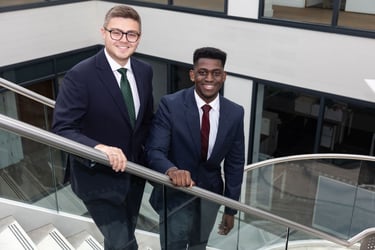 Exemplary new solicitors appointed by Thrings following qualification