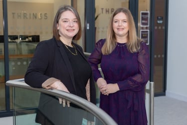 Two new partners continue growth of Thrings’ real estate team