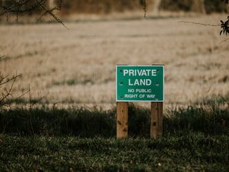 Protecting landowners from public rights of way claims