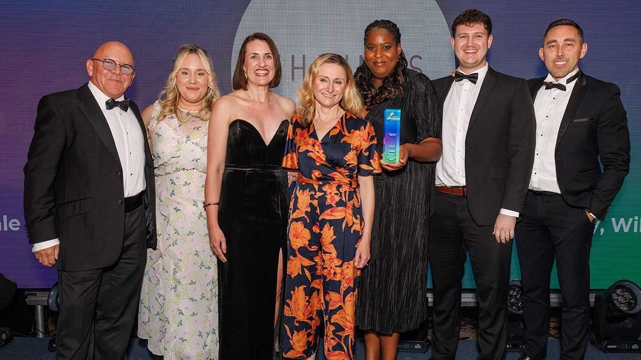 thrings team at the South West Property awards