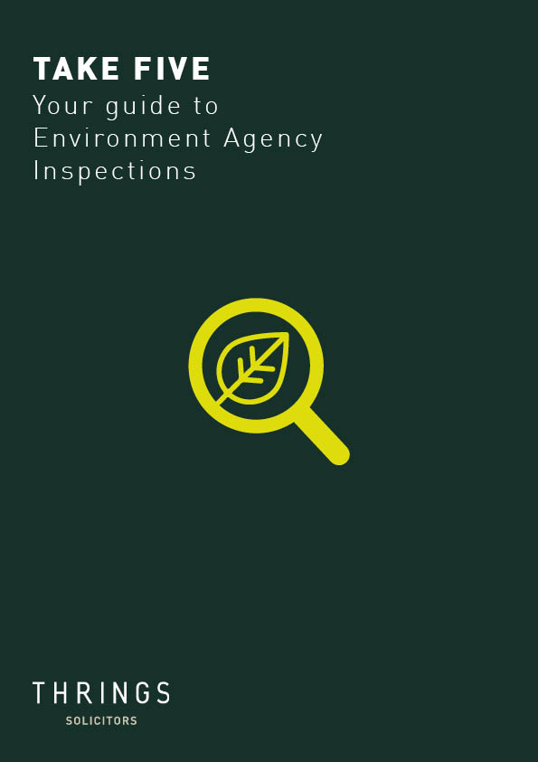 TakeFive - Environment inspections _cover