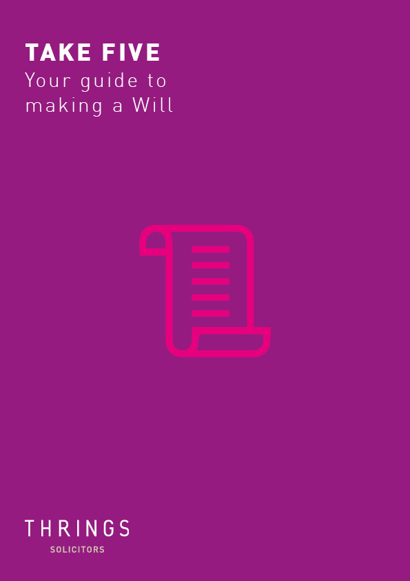 TakeFive - Making a will