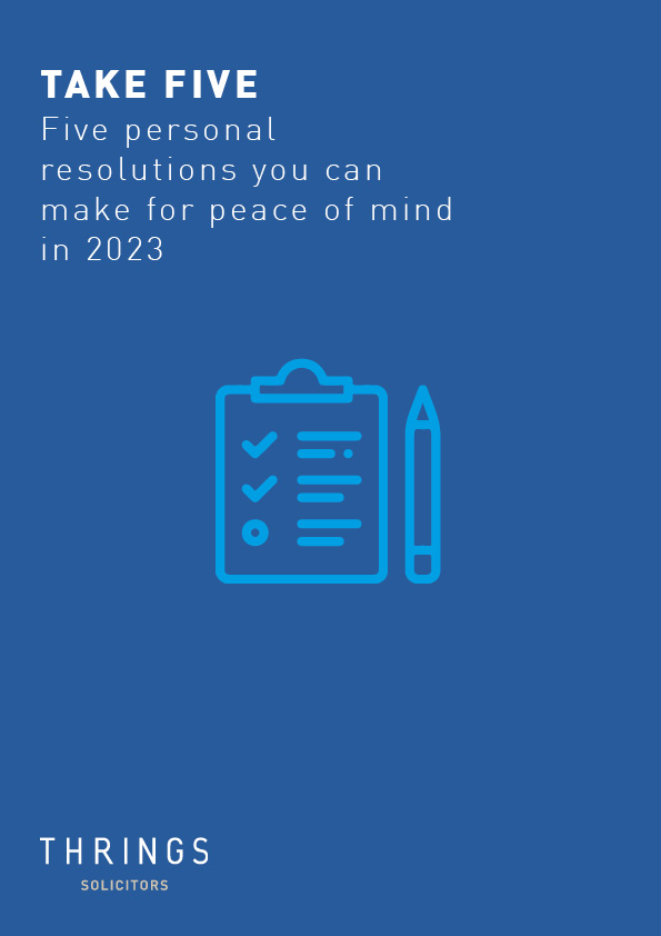 TakeFive - Personal Resolutions cover