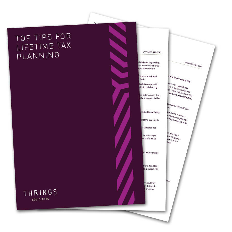 Top Tips For Lifetime Tax Planning image