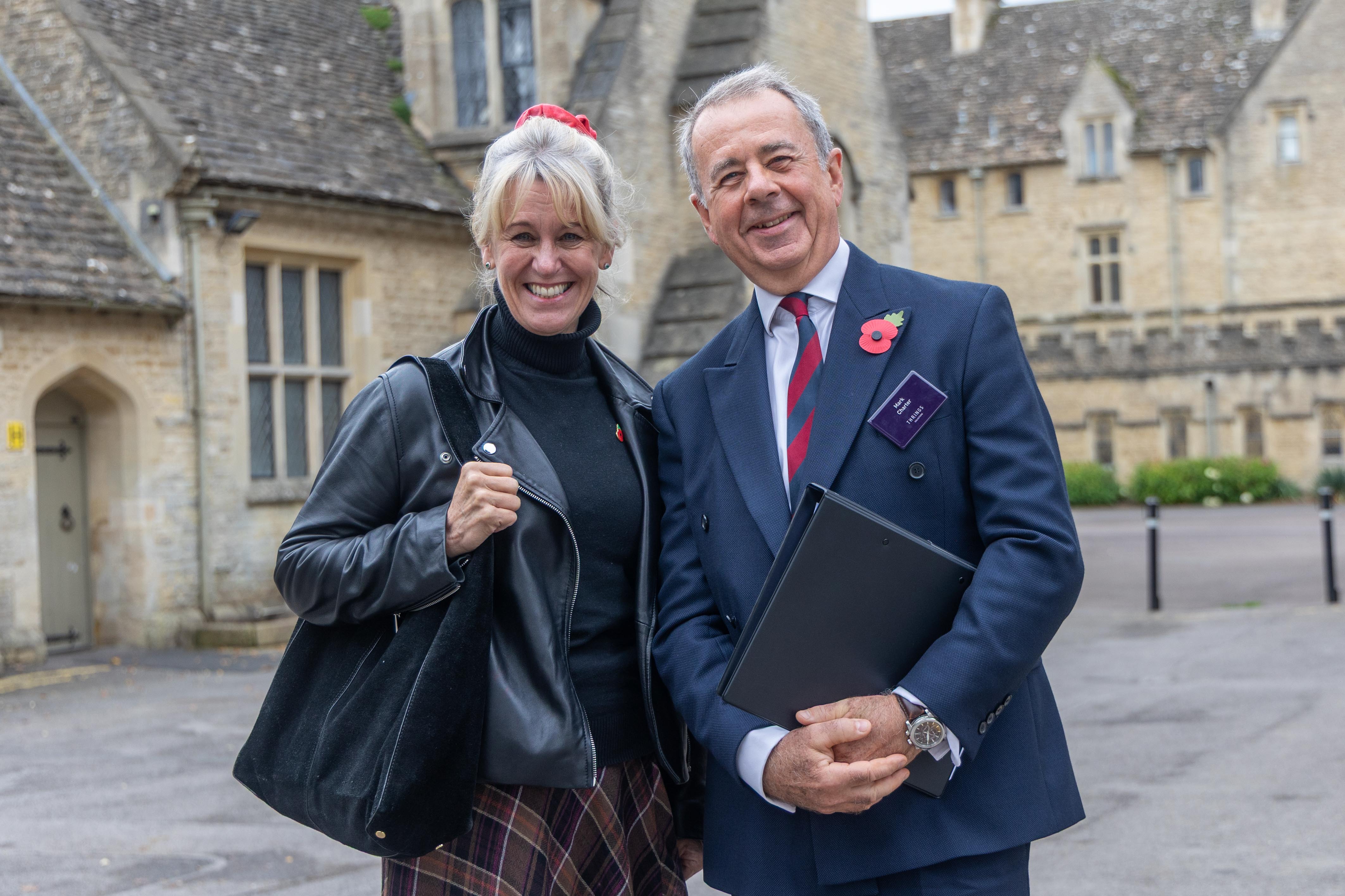 Minette Batters and Mark Charter