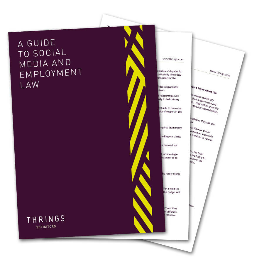 A Guide To Social Media And Employment Law image