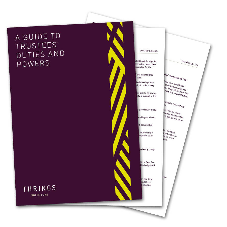 A Guide To Trustees' Duties And Powers image